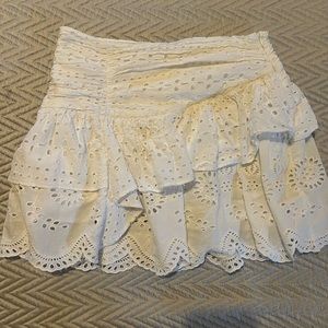 LoveShackFancy Onika skirt size 4
